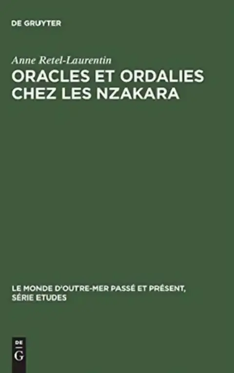 Cover of Oracles et ordalies chez les Nzakara