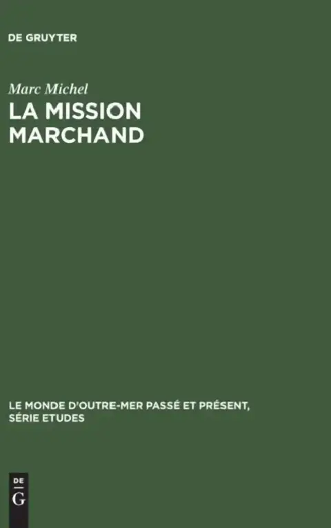 Cover of La mission Marchand