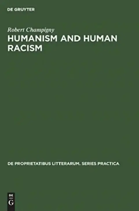 Cover of Humanism and Human Racism