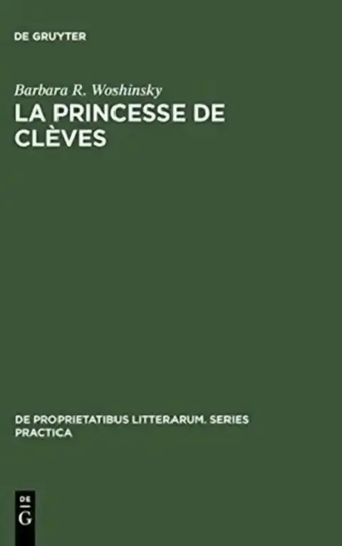 Cover of La Princesse de Clèves