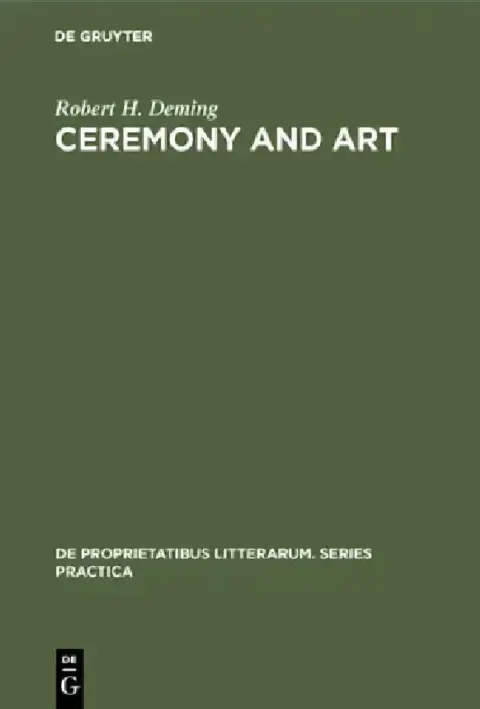 Cover of Ceremony and Art
