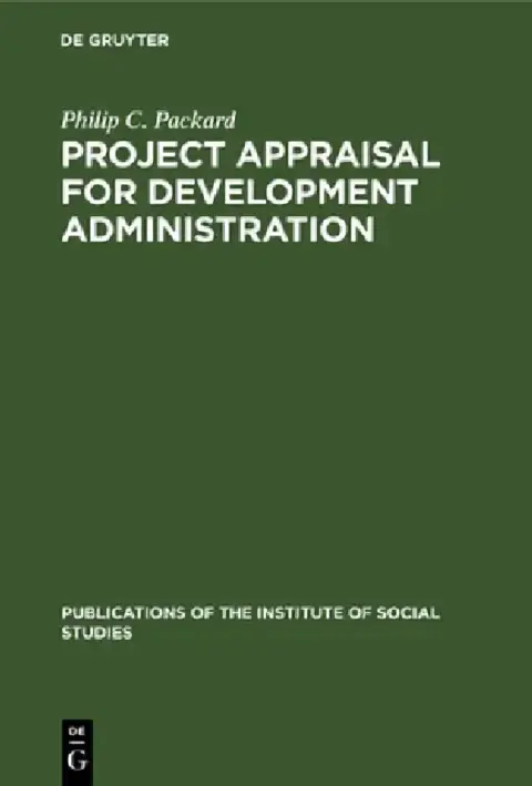 Cover of Project Appraisal for Development Administration