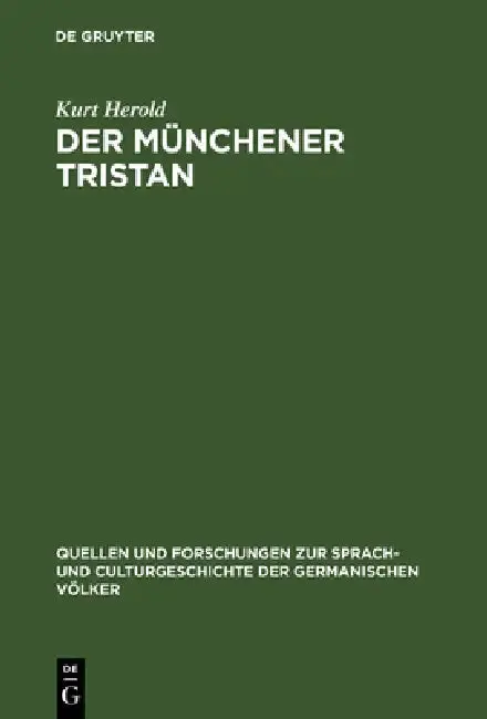 Cover of Der Münchener Tristan