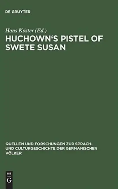 Cover of Huchown's Pistel of swete Susan