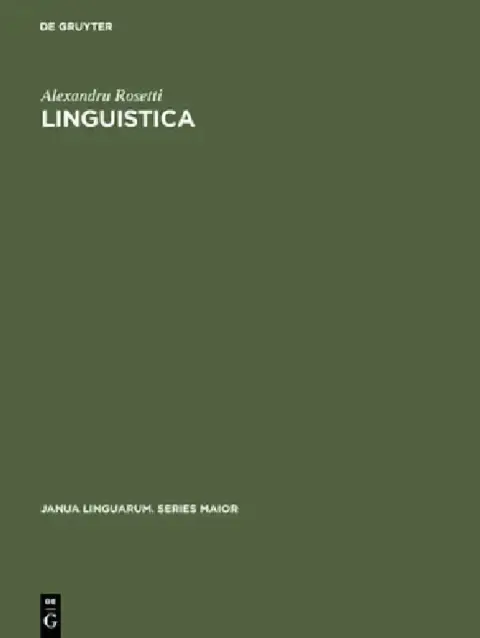 Cover of Linguistica