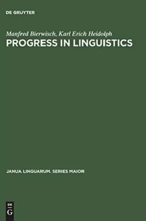 Cover of Progress in Linguistics