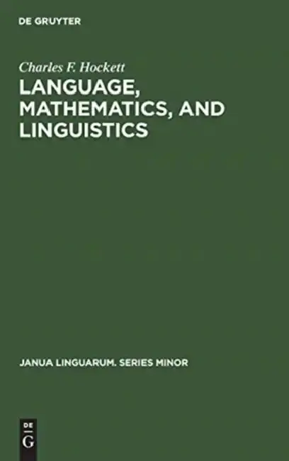 Cover of Language, Mathematics, and Linguistics