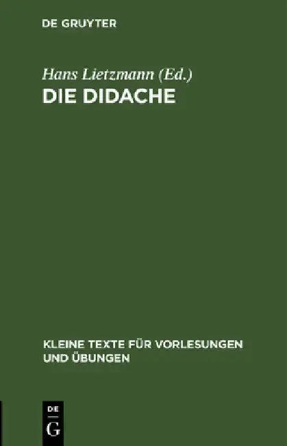 Cover of Die Didache