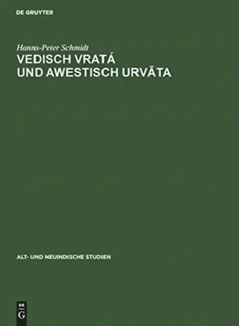 Cover of Vedisch vratá und awestisch urvāta