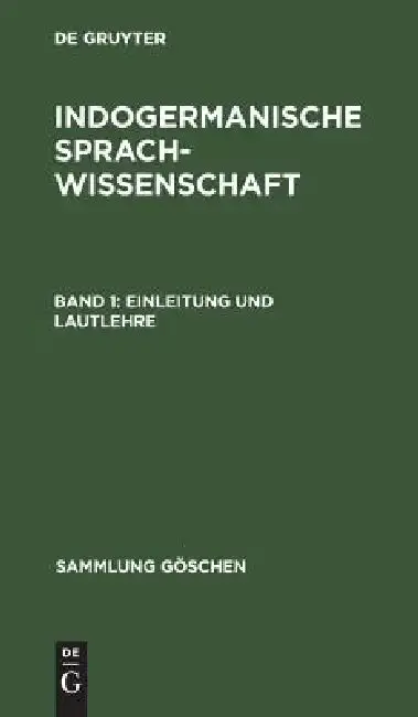 Cover of Einleitung und Lautlehre