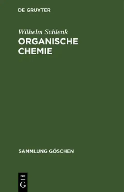 Cover of Organische Chemie