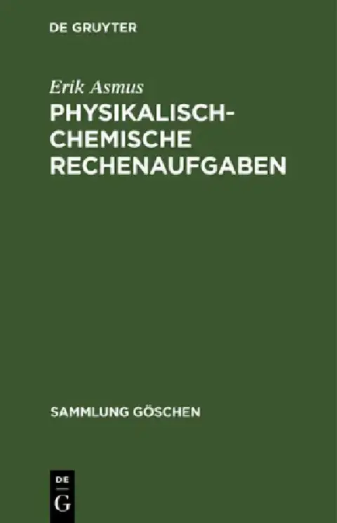 Cover of Physikalisch-chemische Rechenaufgaben