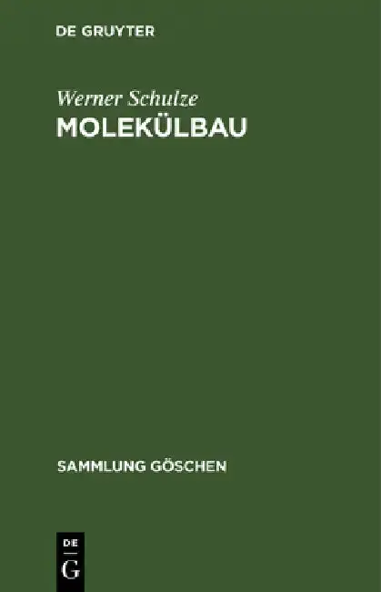 Cover of Molekülbau
