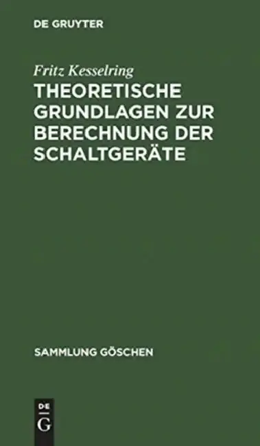 Cover of Theoretische Grundlagen Zur Berechnung Der Schaltgeräte