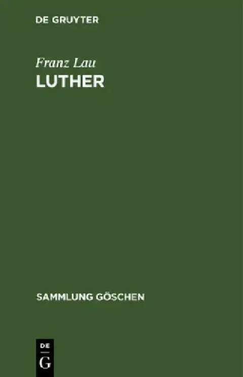 Cover of Luther