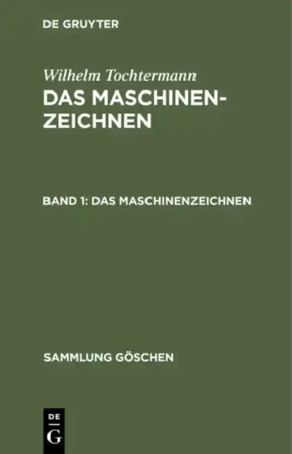 Cover of Das Maschinenzeichnen