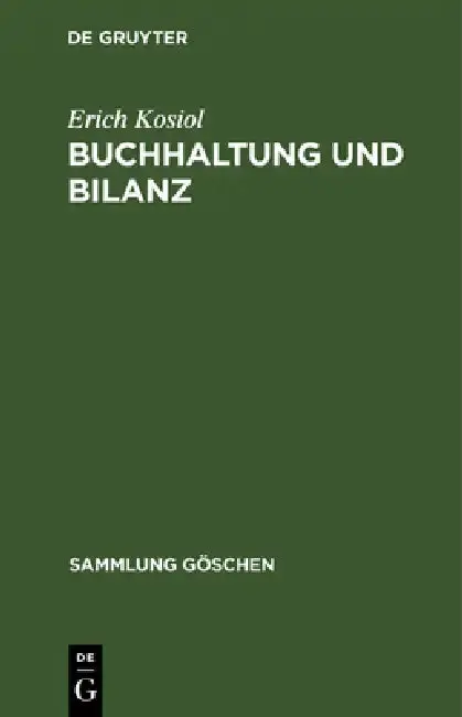 Cover of Buchhaltung und Bilanz