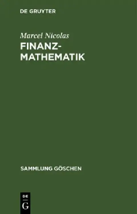 Cover of Finanzmathematik