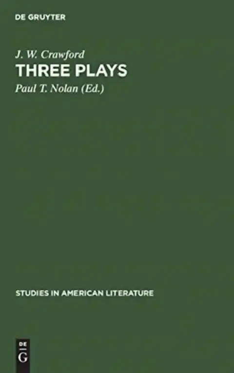 Cover of Three Plays
