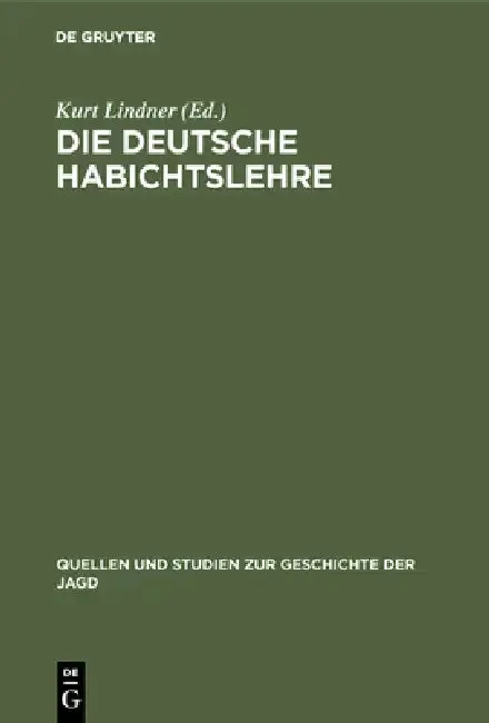 Cover of Die deutsche Habichtslehre