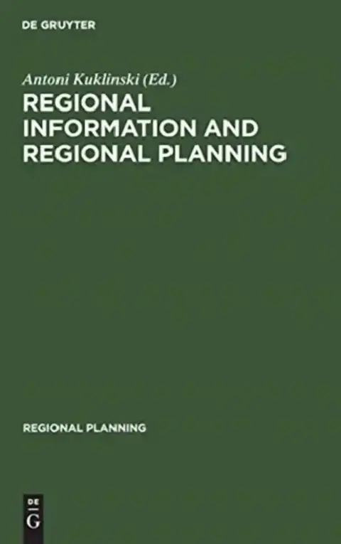 Cover of Regional Information and Regional Planning