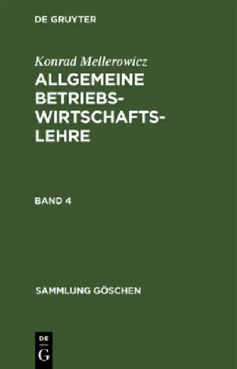 Cover of Konrad Mellerowicz