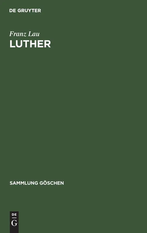Cover of Luther