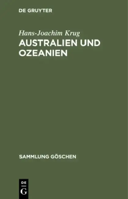 Cover of Australien und Ozeanien