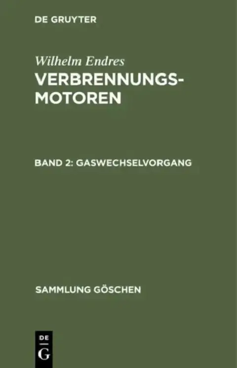 Cover of Gaswechselvorgang