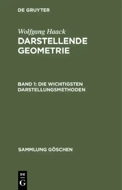 Cover of Die wichtigsten Darstellungsmethoden