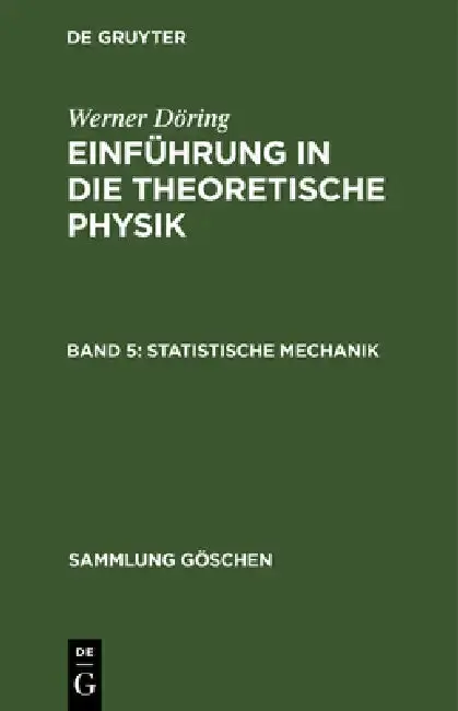 Cover of Statistische Mechanik