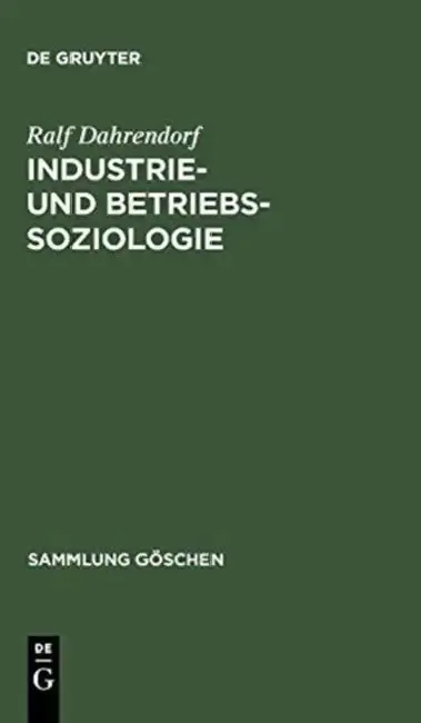 Cover of Industrie- und Betriebssoziologie