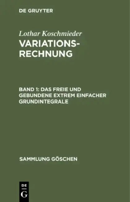 Cover of Das freie und gebundene Extrem einfacher Grundintegrale
