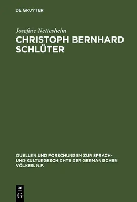 Cover of Christoph Bernhard Schlüter