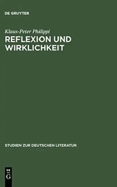 Cover of Reflexion Und Wirklichkeit