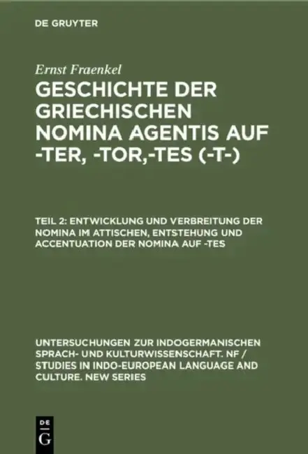 Cover of Entwicklung Und Verbreitung Der Nomina Im Attischen, Entstehung Und Accentuation Der Nomina Auf -Tes
