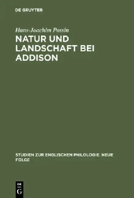 Cover of Natur und Landschaft bei Addison