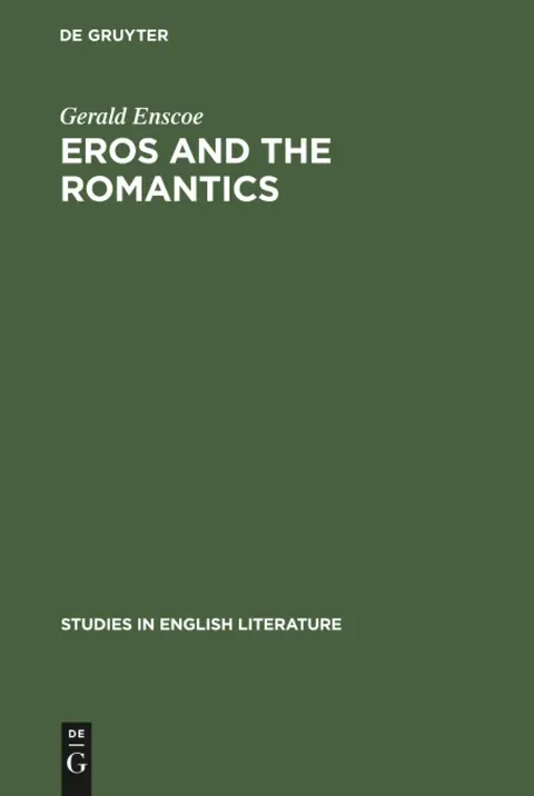 Cover of Eros and the romantics