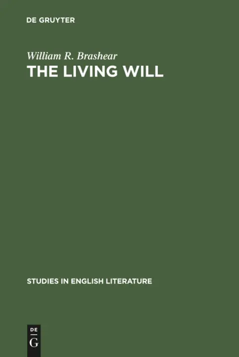Cover of The Living Will