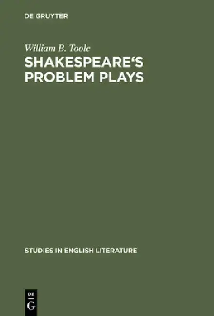 Cover of Shakespeare's Problem Plays
