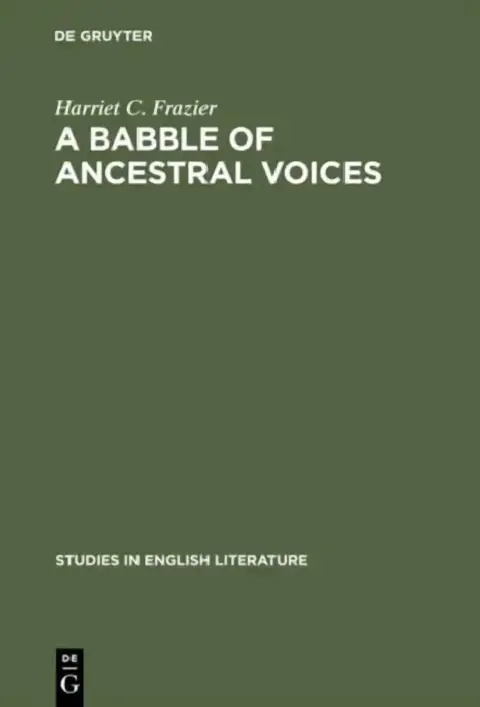 Cover of A Babble of Ancestral Voices