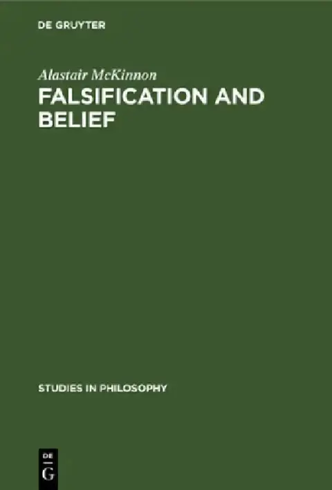 Cover of Falsification and Belief