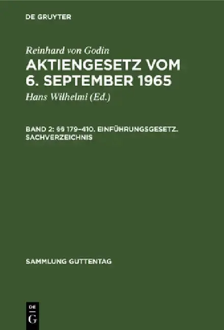 Cover of §§ 179-410. Einführungsgesetz. Sachverzeichnis