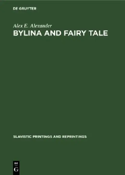 Cover of Bylina and Fairy Tale