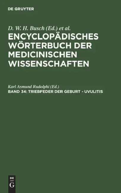 Cover of Triebfeder Der Geburt - Uvulitis