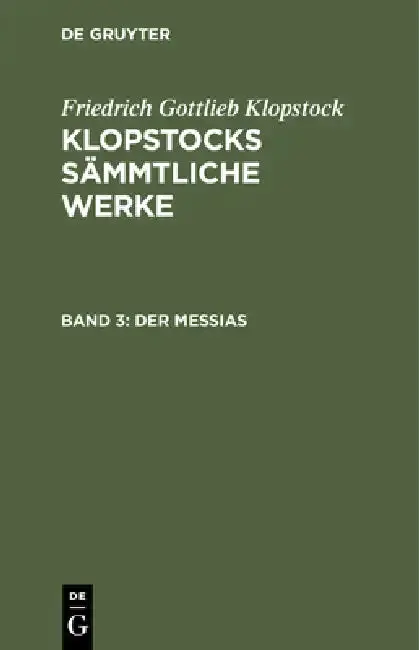 Cover of Der Messias, Band 3