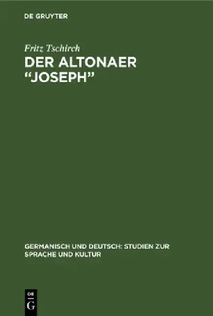 Cover of Der Altonaer "Joseph"