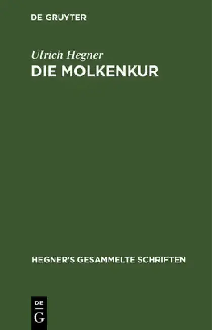 Cover of Die Molkenkur