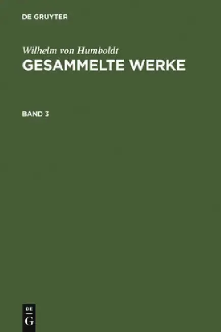 Cover of Wilhelm Von Humboldt