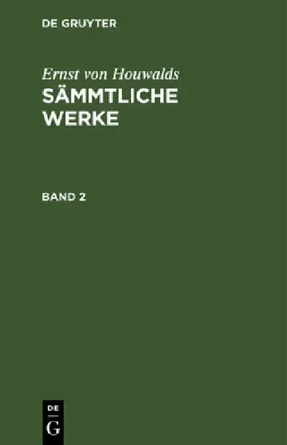 Cover of Sämmtliche Werke